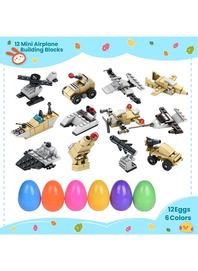 FUN LITTLE TOYS FUN LITTLE TOYS 12Packs Building Block Easter Egg for Party Favors Easter Baskets Stuffer  - Image 5