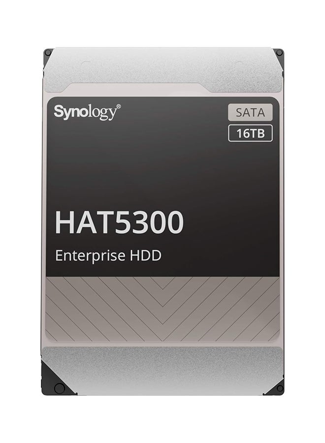 سينولوجي [قرص صلب لنظام NAS] سينولوجي HAT5300-16T [16 تيرابايت 3.5 بوصة SATA 7,200 دورة في الدقيقة / قرص صلب من الدرجة المؤسسية (MTTF 2.5 مليون ساعة) / ضمان 5 سنوات] - Image 1