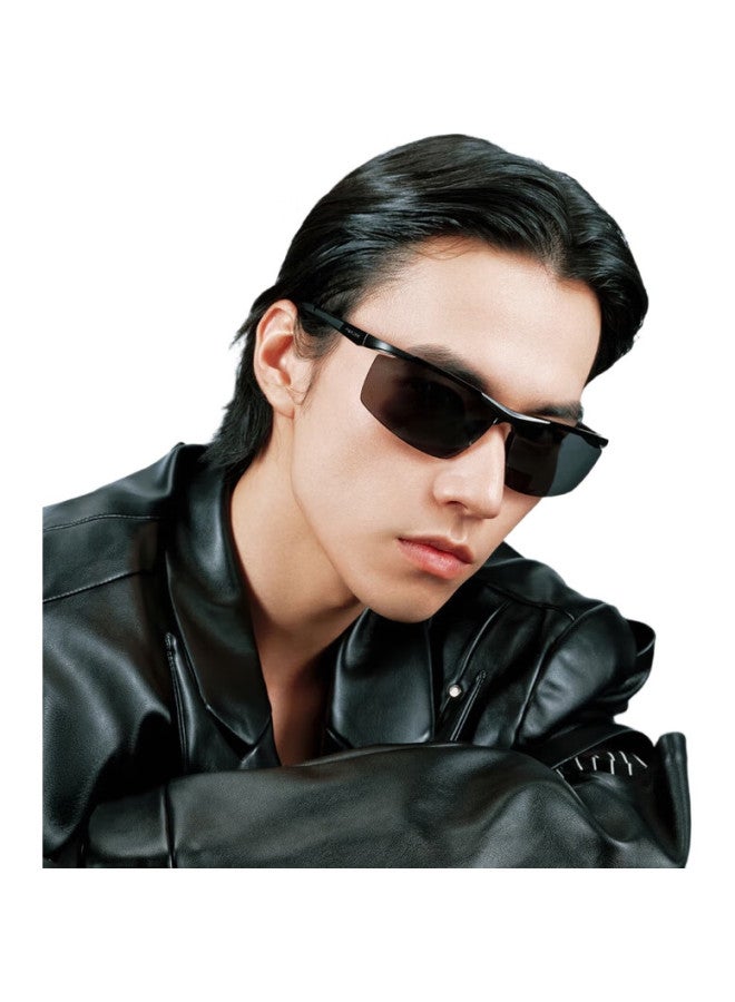 PARZIN Nylon Polarized Sunglasses For Men, Aluminum-Magnesium Alloy Sports Cycling Glasses, Uv Protection Driving Sunglasses For Men, 8333 - Image 1