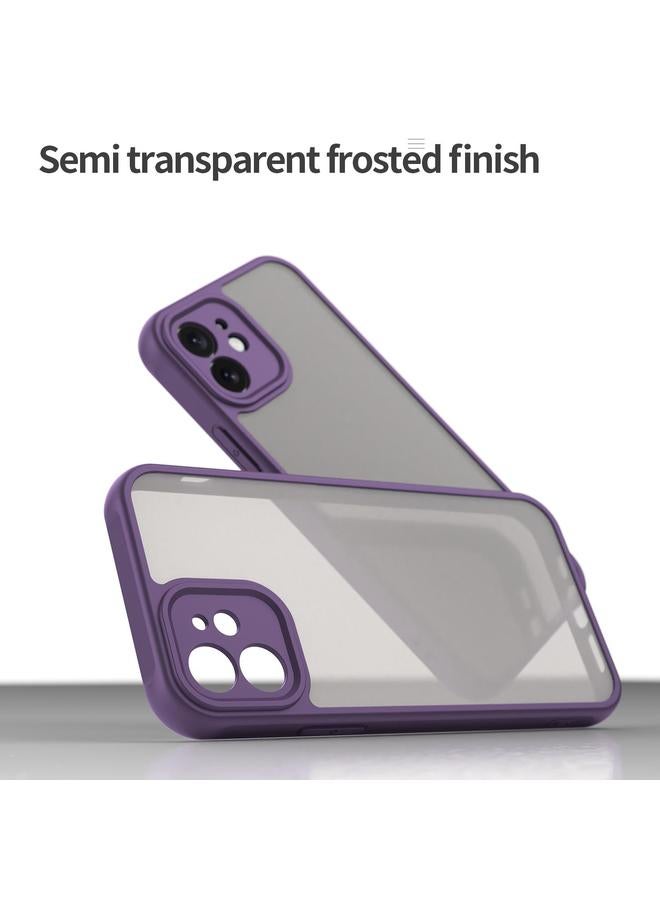 S-TOP Case For iPhone 12 Fan Dun Series TPU Hybrid PC Frosted Phone Case - Image 4