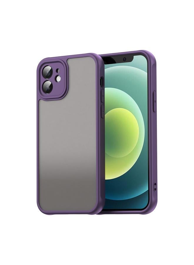 S-TOP Case For iPhone 12 Fan Dun Series TPU Hybrid PC Frosted Phone Case - Image 1