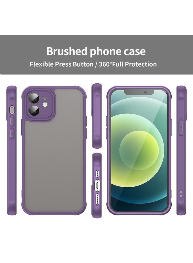 S-TOP Case For iPhone 12 Fan Dun Series TPU Hybrid PC Frosted Phone Case - Image 2
