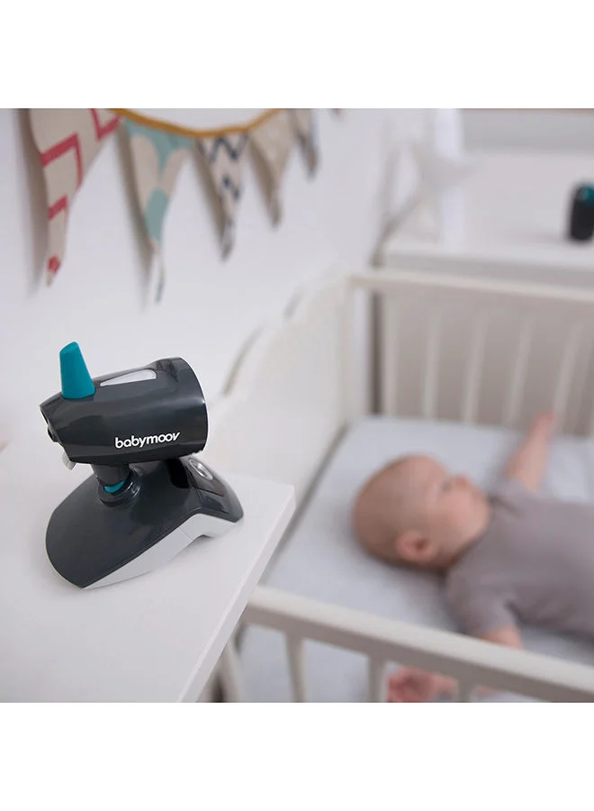 babymoov Babymoov Yoo - Travel Video Baby Monitor With Night Light Function And Clear Sound, Zero Interference, 250 Meter Range