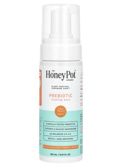the Honey Pot company Probiotic Foaming Wash 5.51 fl oz (163 ml) 