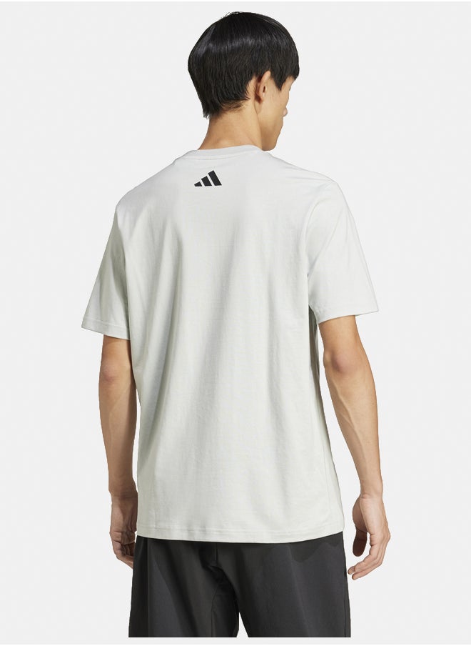 Adidas city escape logo men's graphic t-shirt  - Image 4