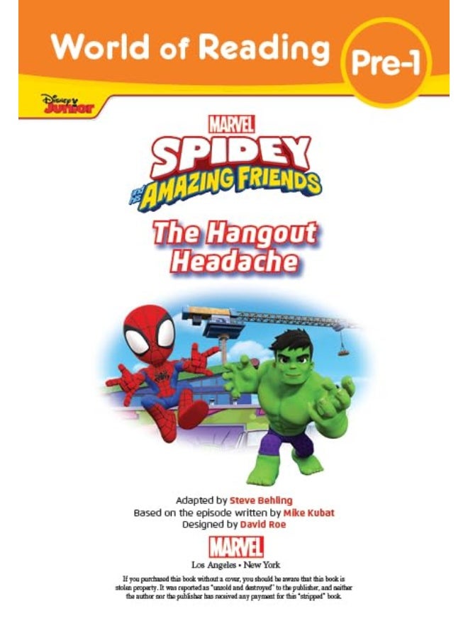 World of Reading: Spidey and His Amazing Friends: The Hangout Headache - Image 3