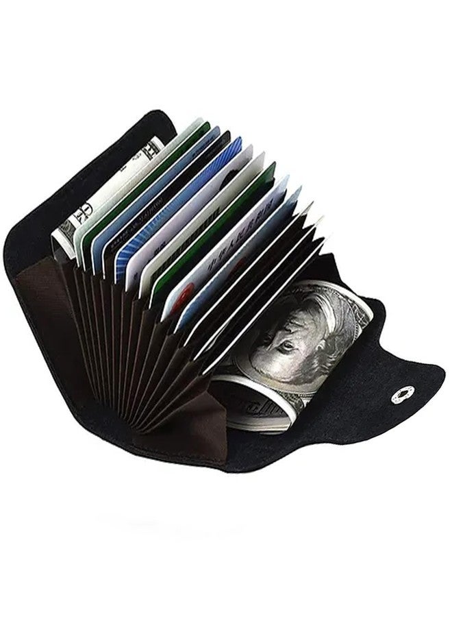 GREEN DRAGONFLY PU Leaher Clutches/Women's Wallets/Card Holder for Women,Credit Card Holder Wallet for Women & Girl's(NMB/202306752-Black) - Image 3