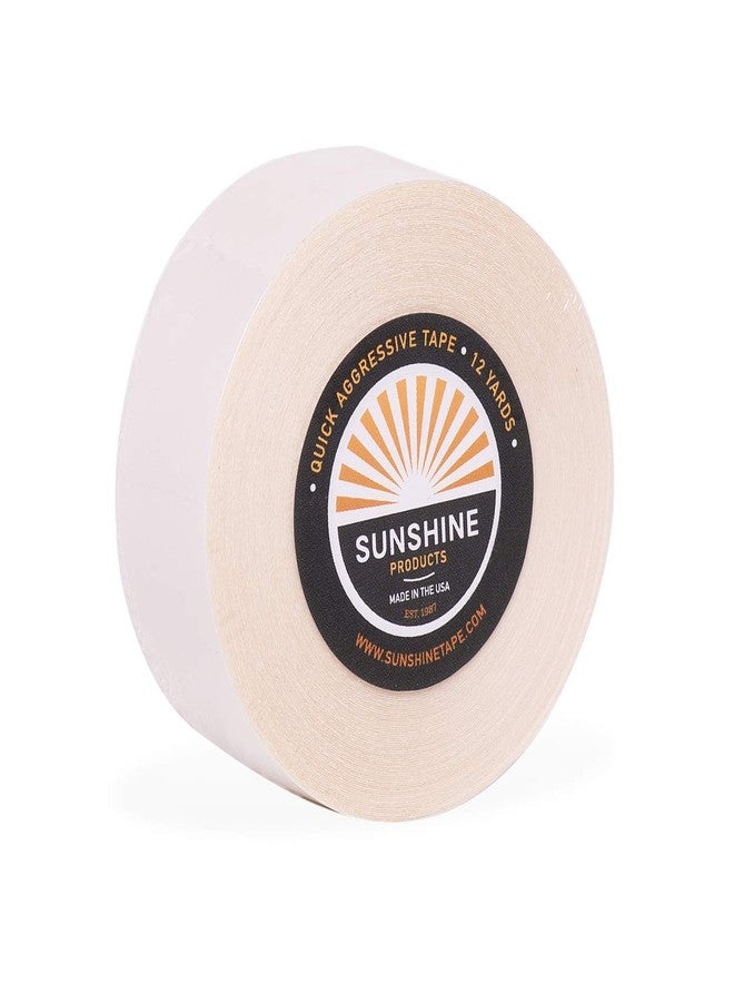 Sunshine Tape Daily Wear Hair System Tape Roll - Quick Aggressive Wig Tape - Versatile Doublesided Hair Tape for Wigs, Toupee, Hair Systems - 1-14 Day Hold - 1" x 12yds… - Image 1
