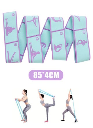 Yoga Stretch Strap, Adjustable 8 Loops Yoga Strap Exercise Band, Stretch Band for Physical Therapy, Pilates Dance and Gymnastics (Purple) - pzsku/ZEF916FEFDA262E022FADZ/45/_/1699496867/5bf94f6b-c2d5-4889-8ff5-98e6fd293640