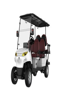 SUNCART SUNCART 6 Seater MXV4+2 Electric Golf Cart With Touch Screen Dash Board, Quality Leather Seat & 4-Wheel Hydraulic Breaks Golf Buggy  - Image 1
