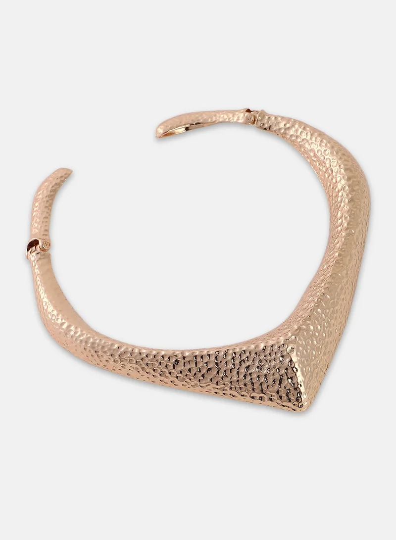 Sohi  Hammered Collar Necklace for Women | Best Price UAE