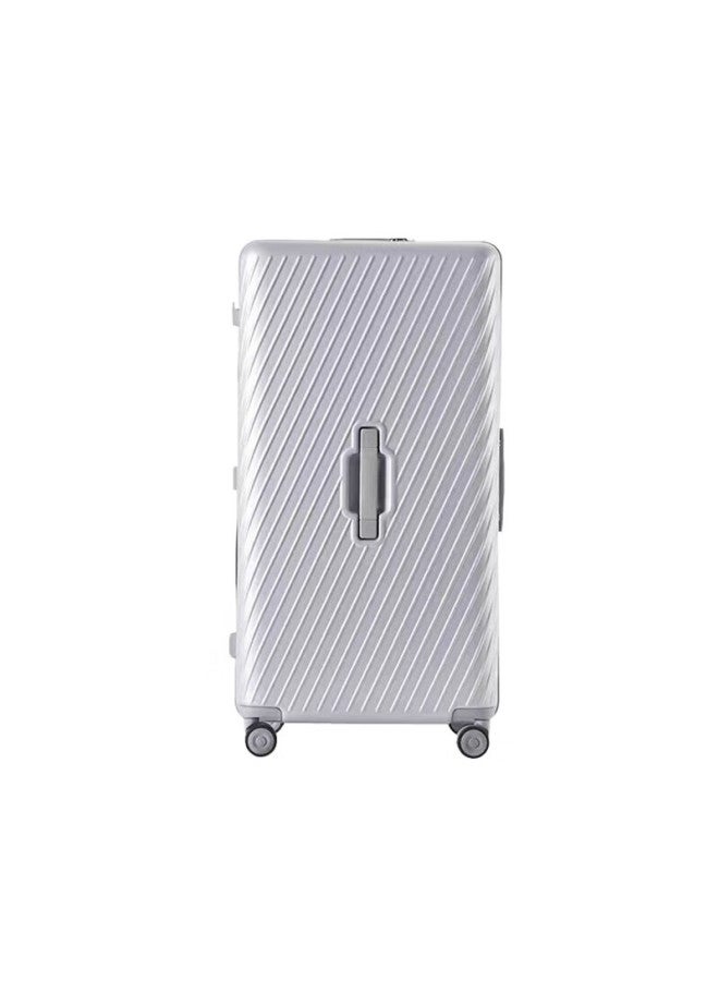 Diplomat Large Capacity Trolley Luggage Travel Suitcase Lock Tc-2619 Moonlight Silver 20 Inch - Image 2