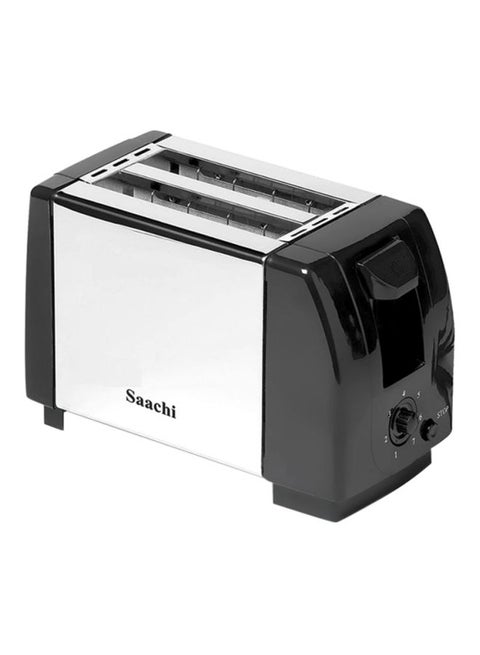 Stainless Steel 2 Slice Toaster 750W 2 Slices 750 W NL-TO-4567-BK Black