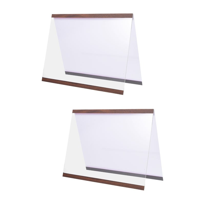 🖊️ طقم إطارات صور مغناطيسية للاستخدام المنزلي تصميم أنيق يناسب غرفة النوم والمكتب والمطعم اللون بني - Image 1