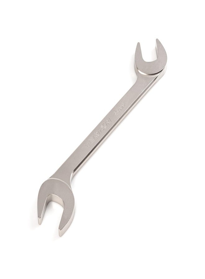 TEKTON 24 mm Angle Head Open End Wrench | WAE84224 | Made in USA - Image 1
