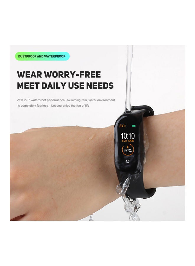 NIBEMINENT Bluetooth Fitness Tracker Black - Image 3