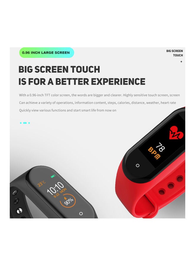 NIBEMINENT Bluetooth Fitness Tracker Black - Image 4