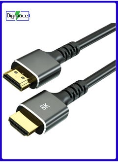 HDMI 2.1 Cable - 8K and 4K - Ultra High Speed HDMI Cord - Suitable for Computer Monitors, Projectors, TV, PS5, Xbox, Switch - pzsku/ZEF91BA179F7CB4ABACC1Z/45/_/1733738298/7316db1c-70fa-4c8e-8634-8c12fda66e17