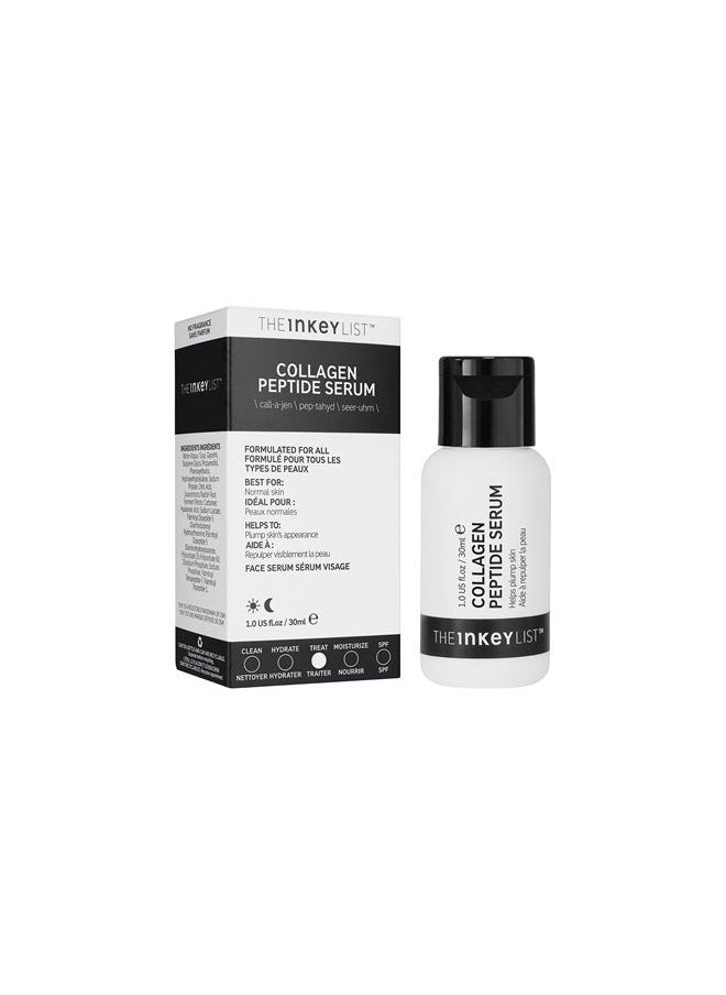 The Inkey List - Collagen Peptide Serum, Face Serum to Plump and Firm Skin, Reduce Fine Lines and Wrinkles, 1.01 fl oz - Image 1