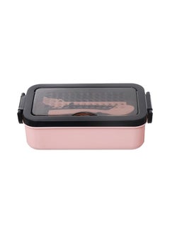 Spaceshoop Plastic Airtight Lunch Box With Spoon And Fork  - Image 2