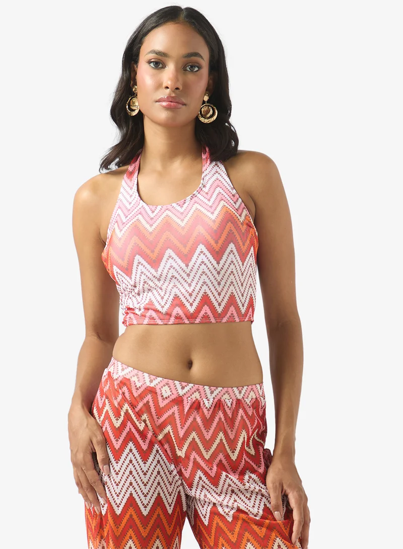 Soleira  Printed Beach Top & Pant Set for Women | Best Price UAE