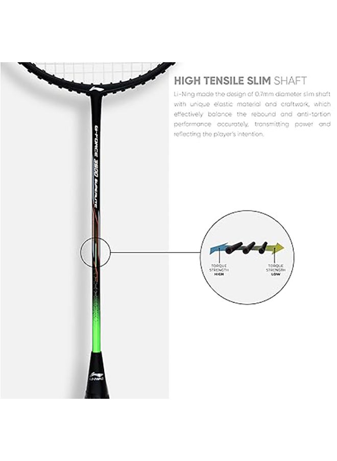 Li-Ning G-Force Superlite 3800 Carbon-Fiber Strung Badminton Racquet with Free Full Cover(Black / Purple,Set of 1) - pzsku/ZEF91FFB86367CA370600Z/45/_/1694669003/db13b7e7-e6b4-4f21-b90f-6a95955db281