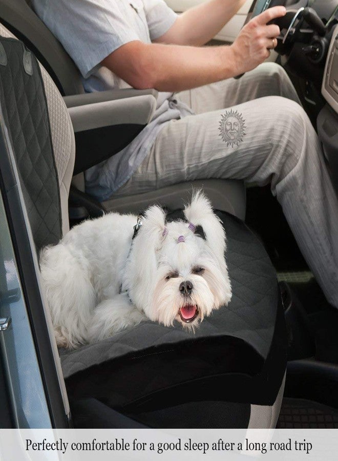 SunGrow Ferret & Dog Front Seat Car Cover, Bucket Seat Protector for Dogs, Captain Chair Seat Cover, Non-Slip Pet Car Seat Protector, Universal Fit, Washable Pet Seat Cover, Pet Travel Accessories - Image 4
