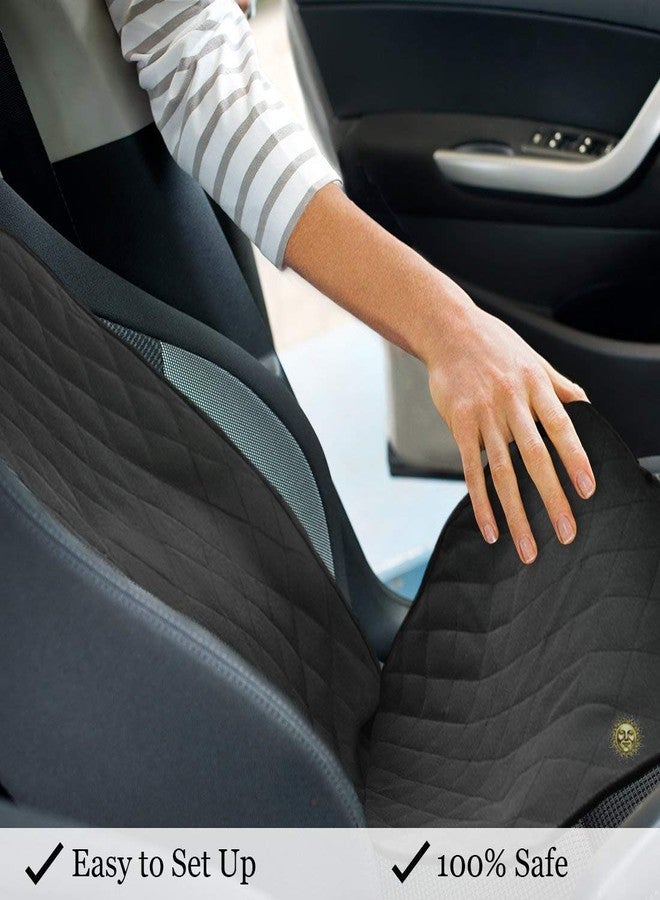SunGrow Ferret & Dog Front Seat Car Cover, Bucket Seat Protector for Dogs, Captain Chair Seat Cover, Non-Slip Pet Car Seat Protector, Universal Fit, Washable Pet Seat Cover, Pet Travel Accessories - Image 5