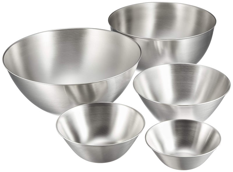 柳宗理(Yanagi Sori) Sori Yanagi stainless bowl 5 pcs - Image 1