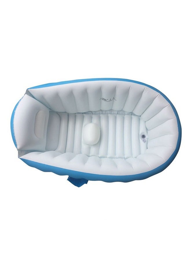 Intime Inflatable Baby Bathtub - Blue - Image 3