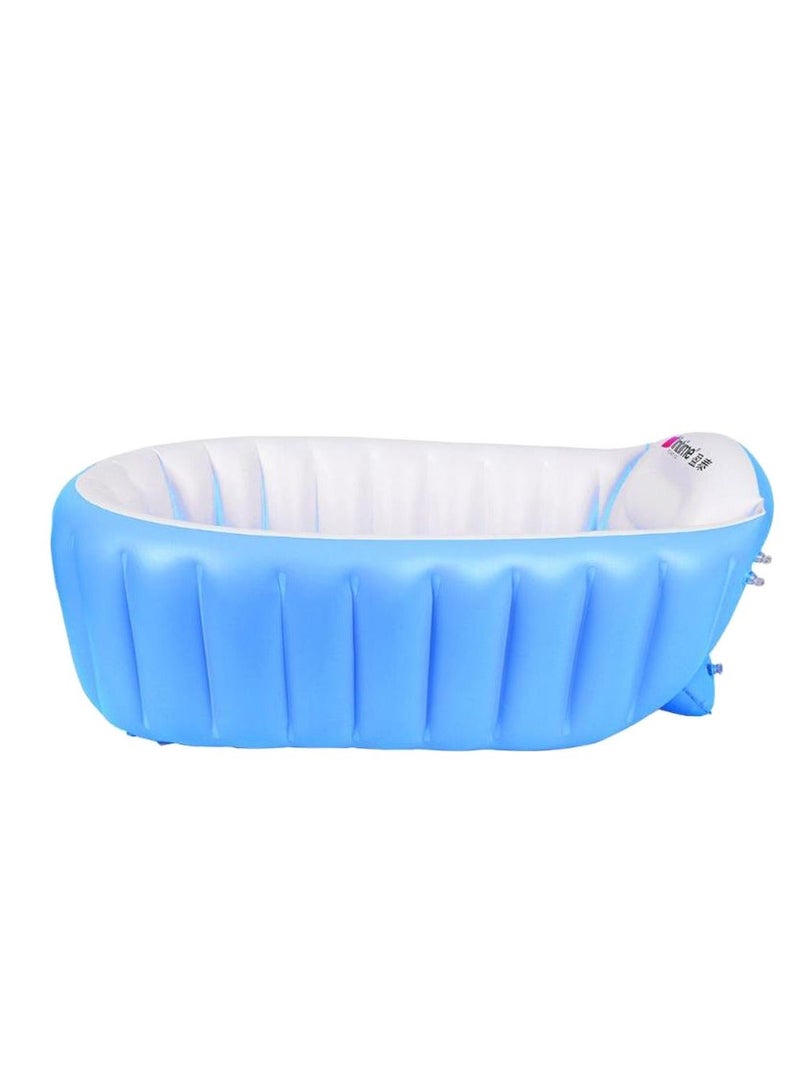 Intime Inflatable Baby Bathtub - Blue - Image 2