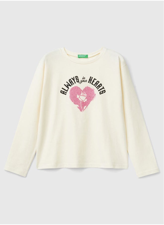 Benetton - Long sleeve t-shirt - Image 1