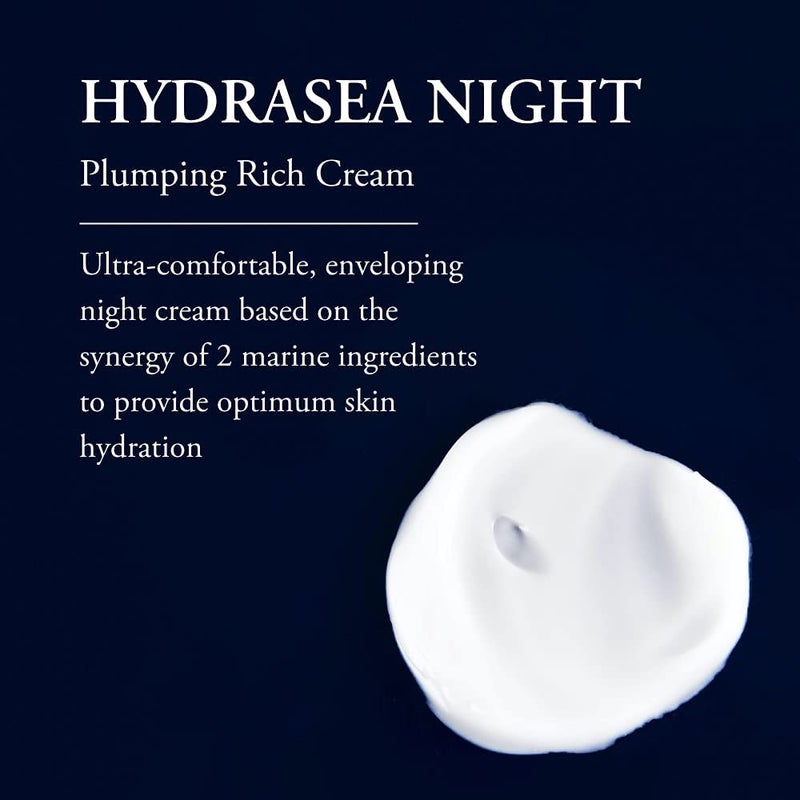 Phytomer Hydrasea Moisturizing Night Cream | Intensely Nourishing Face Moisturizer | Plumps and Hydrates Dry Skin | Anti Aging Overnight Cream | 50ml - Image 2