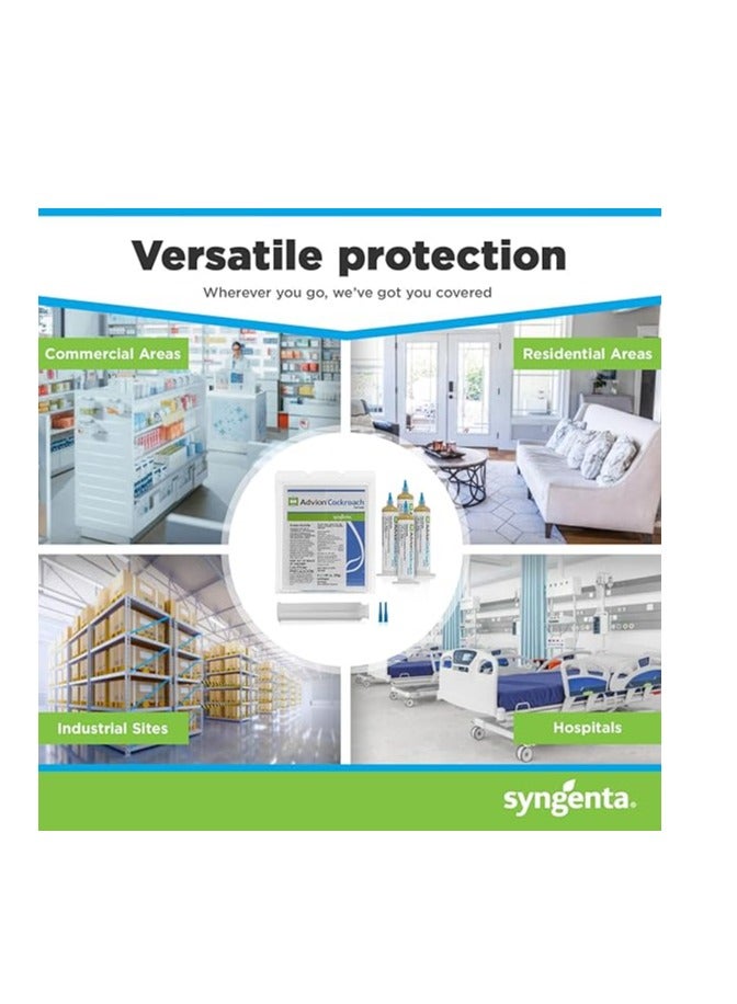 syngenta Cockroach Killer Gel Bait Insecticide 4 x 30g each  - Image 4
