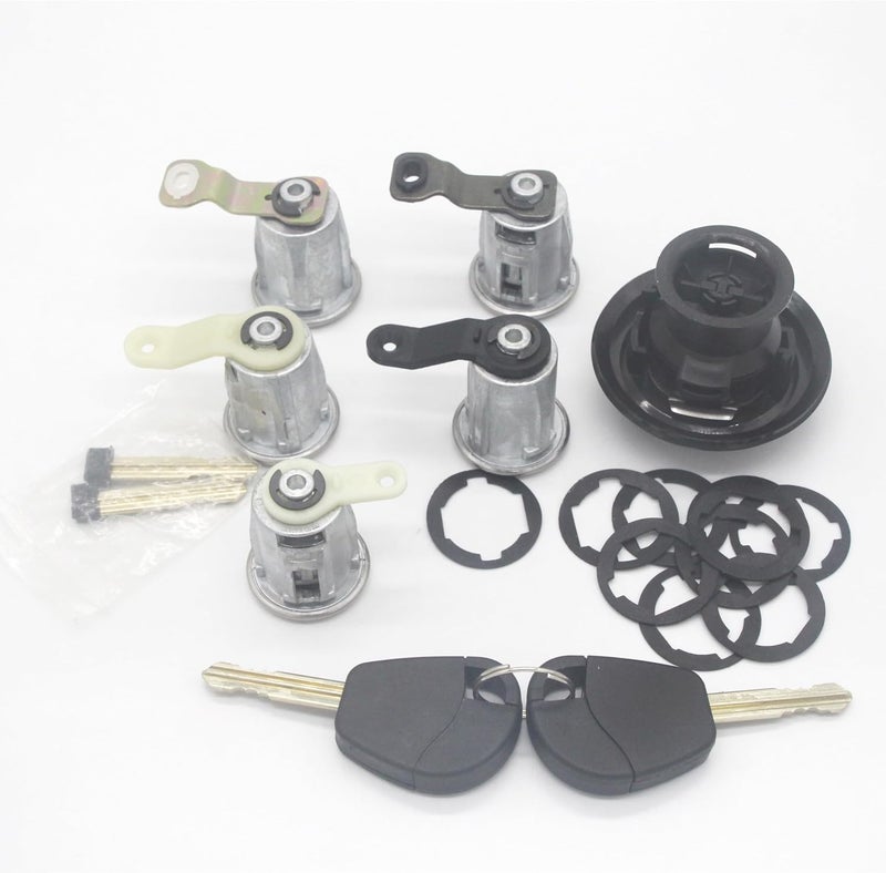 QASULER Door Lock Barrel Set for Expert 2002-2008 - Image 2