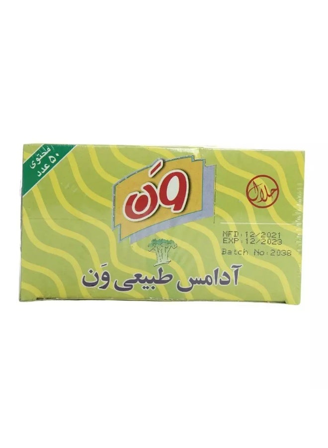 Van Natural Chewing Gum Box- 50pcs - Image 1