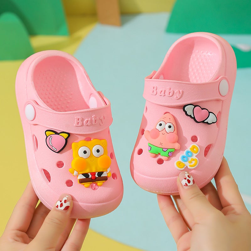 Summer Children'S Cave Shoes Women'S Sandals And Slippers Boys And Girls Bathroom Non-Slip Baby Cave Shoes Kids Cartoon Cute - Image 1