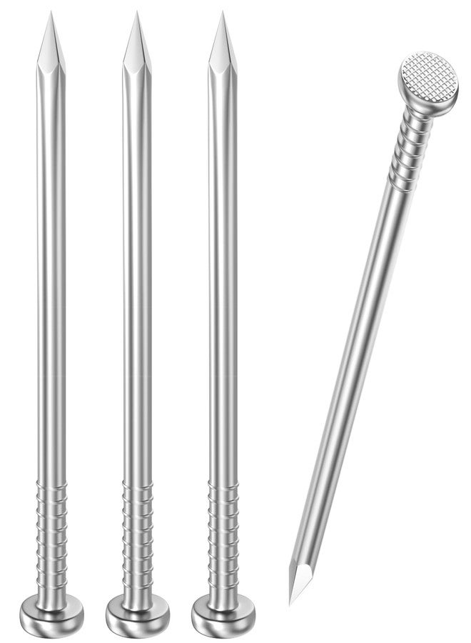 VGBUY 800PCS Stainless Steel Hardware Nails - 1 Inch Flat Head Nails for Hanging Pictures, Wall & Wood Finishing - Image 1