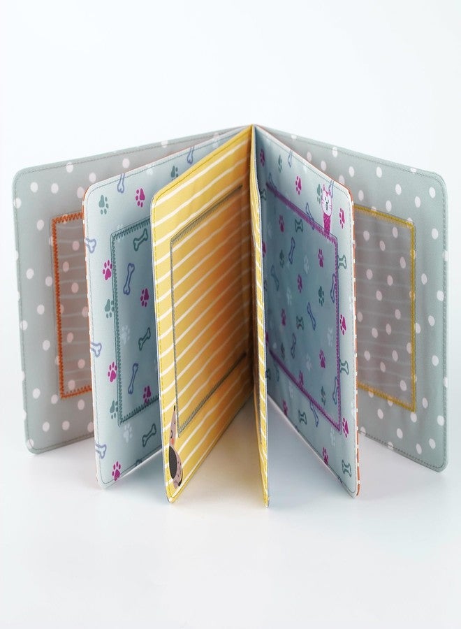 Fanna Baby's My First Photo Album with Cat and Dog Patterns, Soft Cloth Photo Album with Color Pages for 10 Pictures (4x6 inches) - Image 5