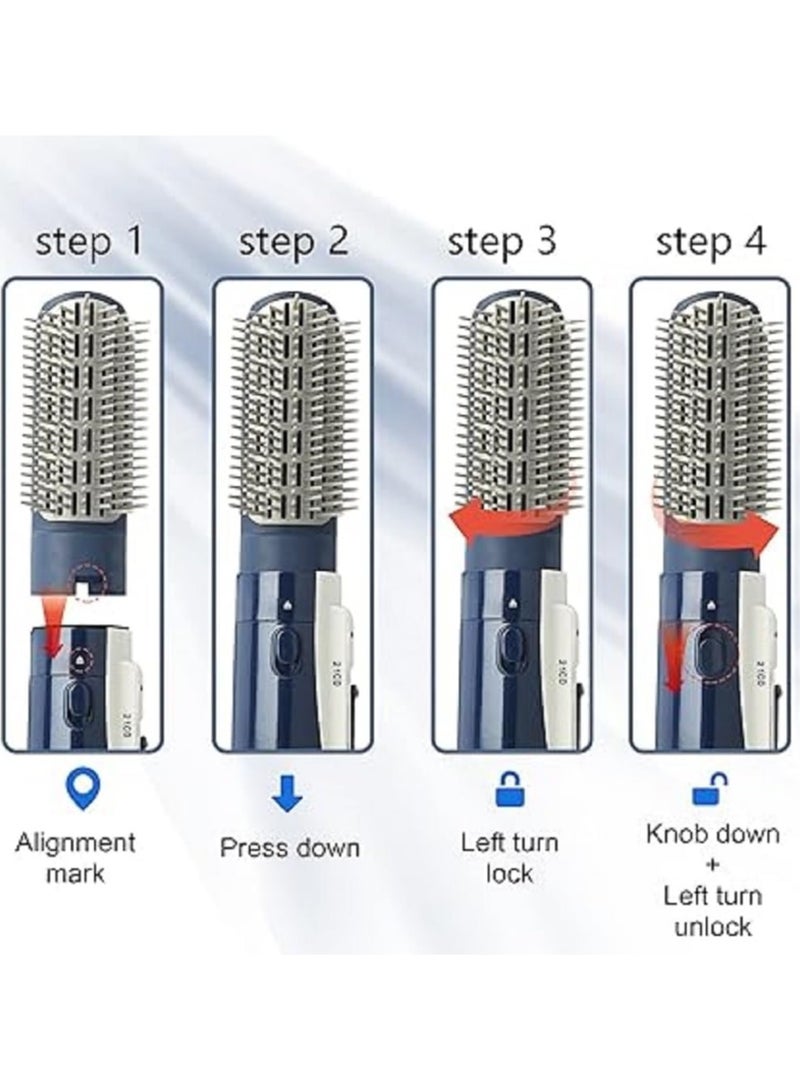 general Professional hair dryer with easy-to-use design and straightening comb, 1200 Watt power ensures fast drying and radiant hair health - Image 4