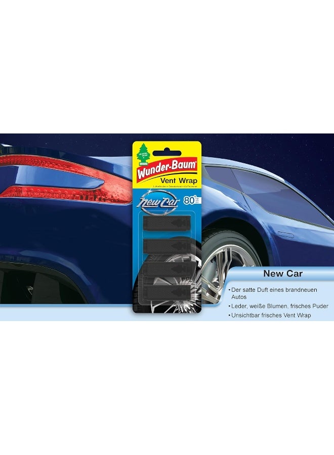 WUNDER-BAUM Vent Wrap Invisible New Car Perfumed Air Freshener - Image 3