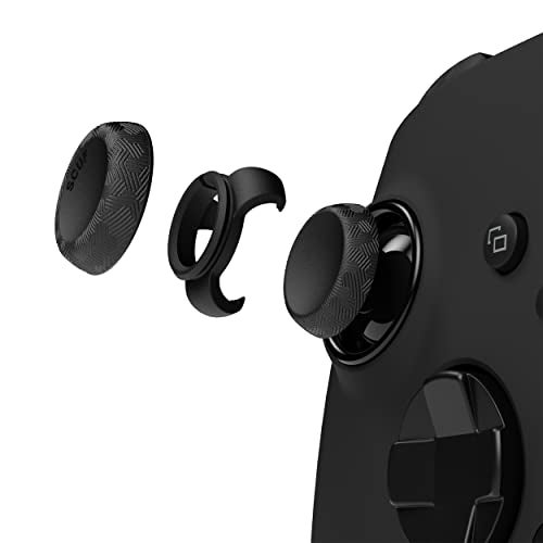 SCUF Control Thumbstick Grips - 6 Pack with 2 Bases - Tactic - Joystick Thumb Grips For Xbox One and Xbox Series X & S, PS4, PS5, Nintendo Switch Pro Controller - Black - Image 5