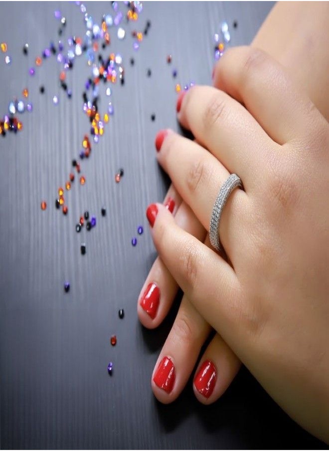 3Diamonds - Ring For Women platinum Plated - Image 1
