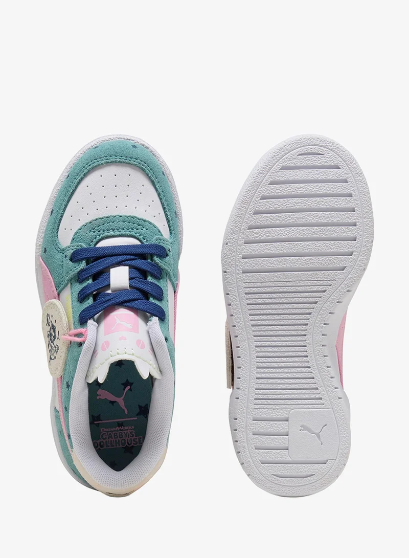 Puma PUMA White-Pink Shimmer Kids Ca Pro Classic Gabby'S Dollhouse Ps for Women | Best Price UAE