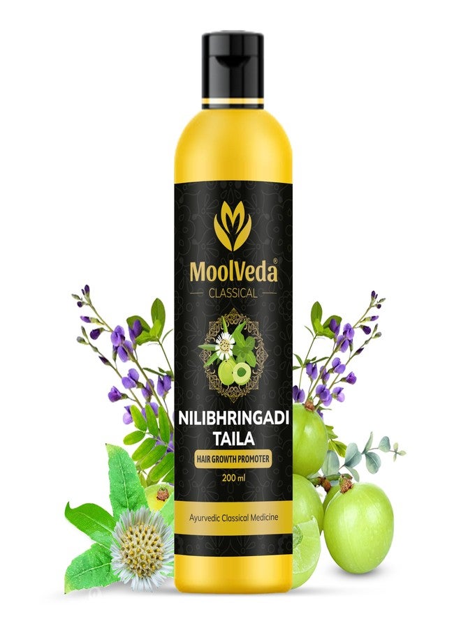 Moolveda Neelibringadi Neelibhringadi Keram/Tailam 200ml |"Nilibhringadi Tailam: Natural Hair Oil for Strength & Growth" - Image 2