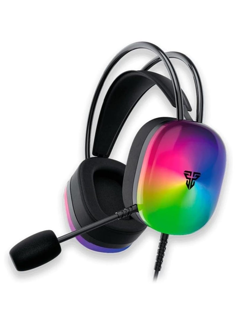 FANTECH HG29 Aurora USB 7.1 Surround Sound RGB Lighting Gaming Headset - Image 1