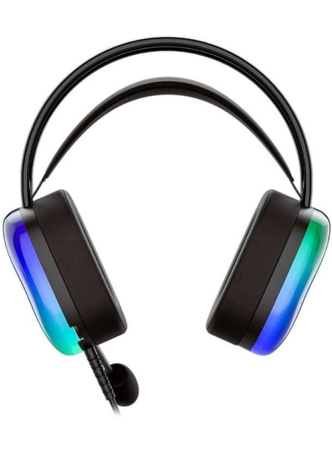 FANTECH HG29 Aurora USB 7.1 Surround Sound RGB Lighting Gaming Headset - Image 2