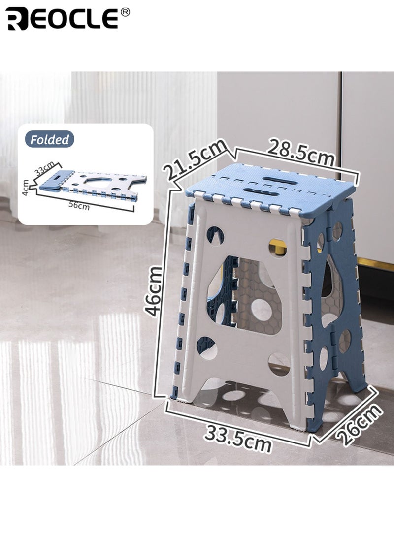 ريوكل كرسي قابل للطي مقعد مخيم كبير قابل للطي مقعد متعدد الأغراض محمول مع مقابض للاستخدام في الداخل والخارج - Image 3