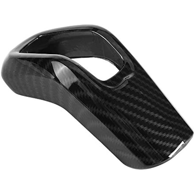 rayihni Carbon Fiber Car Gear Shift Knob Cover Trim for Land Rover Range Rover Sport 20142017 - Image 1