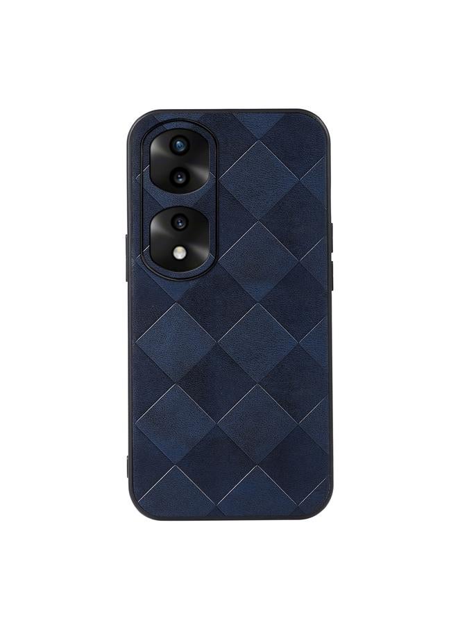 S-TOP Case For Honor 70 Pro / 70 Pro+ Weave Plaid PU Phone Case - Image 1